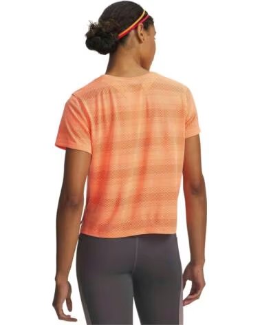 UNDER ARMOUR CAMISETA MANGA CORTA VELOCITI PARA MUJER ORANGE