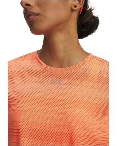 UNDER ARMOUR CAMISETA MANGA CORTA VELOCITI PARA MUJER ORANGE