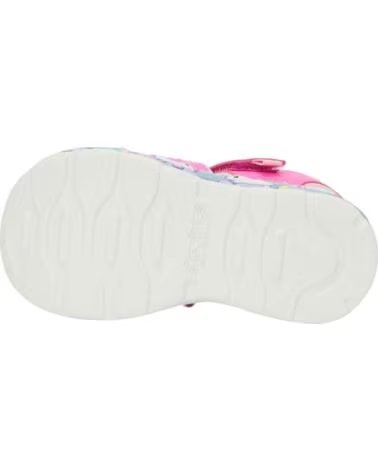 SKECHERS SANDALIAS PLAY SCENE SPLASH CUTE CREW EN ROSA PARA NINAS PINK SYNTHETIC-LIGHT PINK TRIM