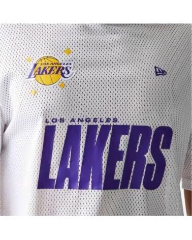 NEW ERA T-SHIRT À MANCHES COURTES LOS ANGELES LAKERS 60771594-100 WHITE