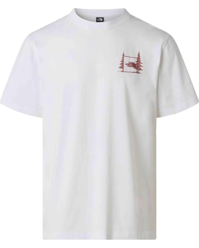 THE NORTH FACE CAMISETA THE NF0A8GQMFN41 MANGA CORTA WHITE