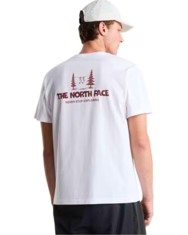 THE NORTH FACE CAMISETA THE NF0A8GQMFN41 MANGA CORTA WHITE
