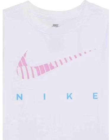 NIKE CAMISETA ESSENTIALS ICON PARA CRIANÇAS WHITE