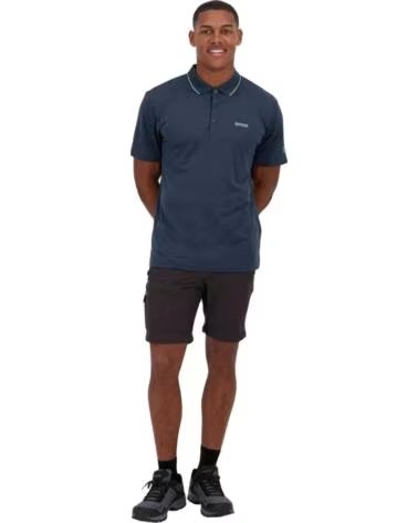 REGATTA KURZARM-POLOSHIRT RMT363ZRK NIGHT SKY