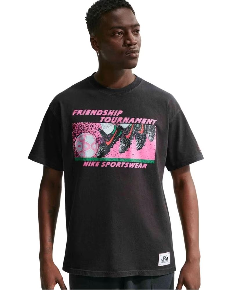 NIKE CAMISETA NSW LSE CELEB FB 2 IR5773-145 HOMBRE T SHIRT NEGRO