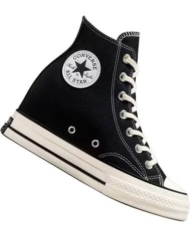 CONVERSE CHUCK 70 WEDGE HI NEGRO