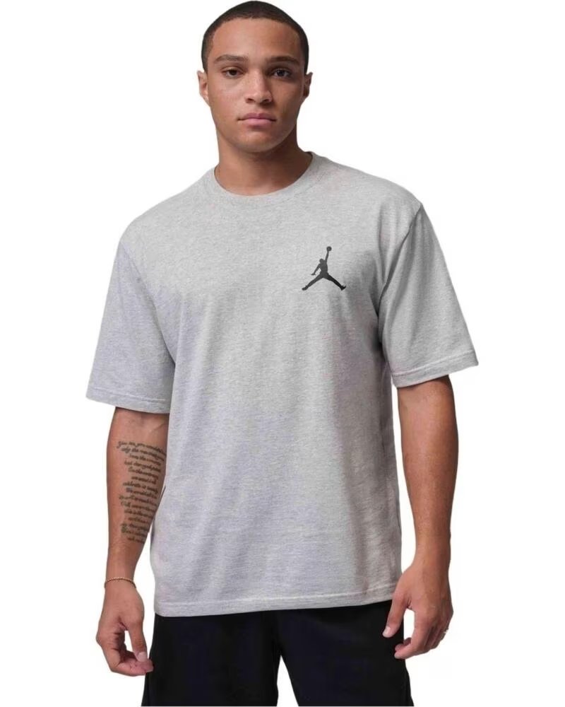 JORDAN T-SHIRT JUMPMAN SS LBR BLACK OR GREY