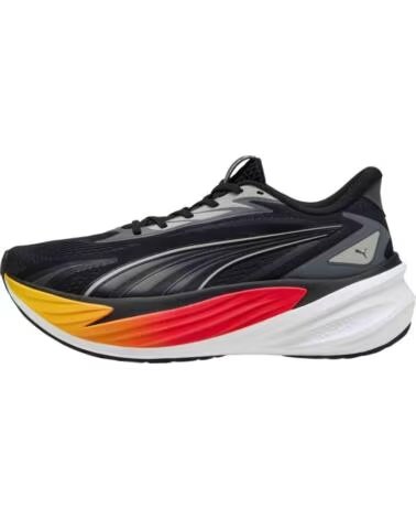 PUMA CHAUSSURES DE RUNNING MAXIMA PRO UNISEXE BLACK-PUMA RED-YELLO