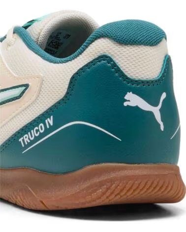 PUMA CHUTEIRAS DE FUTEBOL TRUCO IV 108845 SUGARED ALMOND/WHITE ALMOND-PUMA WHITE-E