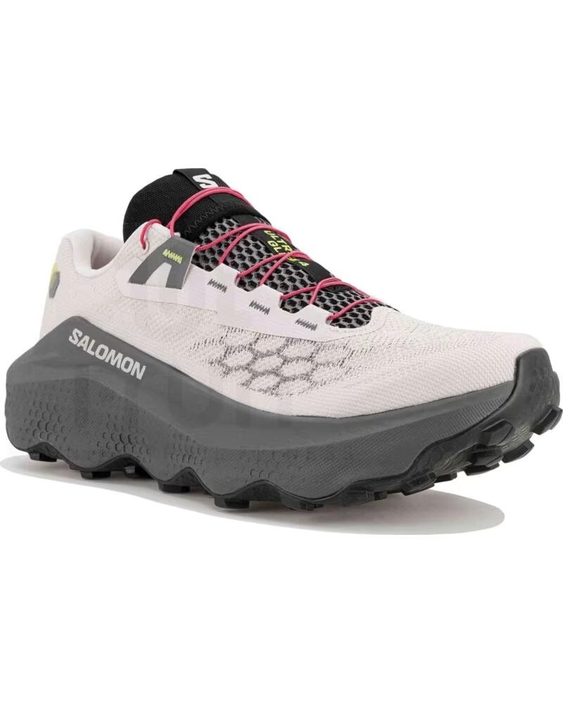 SALOMON L47956900 LAUFSCHUHE FÜR HERREN, LILAC ASH-EXCALIBUR-PINK YARROW