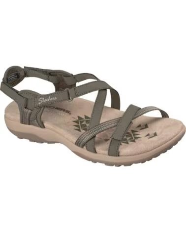 SKECHERS REGGAE SLIM SUN ARRAY WOMEN´S SANDALS OLIVE MITOBUCK-WEBBING