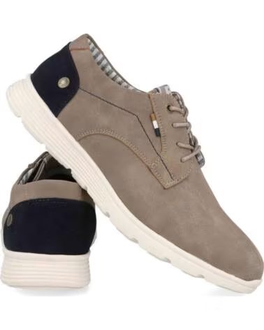 REFRESH CHAUSSURES EN TOILE 070-918169 HOMME TAUPE