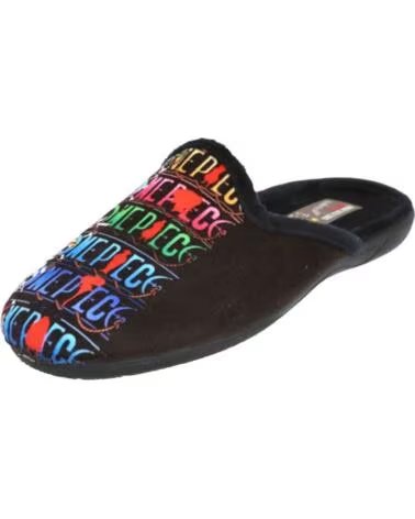 BUBBLE BOBBLE Zapatillas De Casa 070-278439 en negro para hombre NEGRO