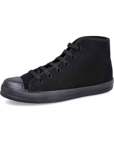 L&R SHOES STOFF-SNEAKER HIGH-TOP 070-899546 NEGRO