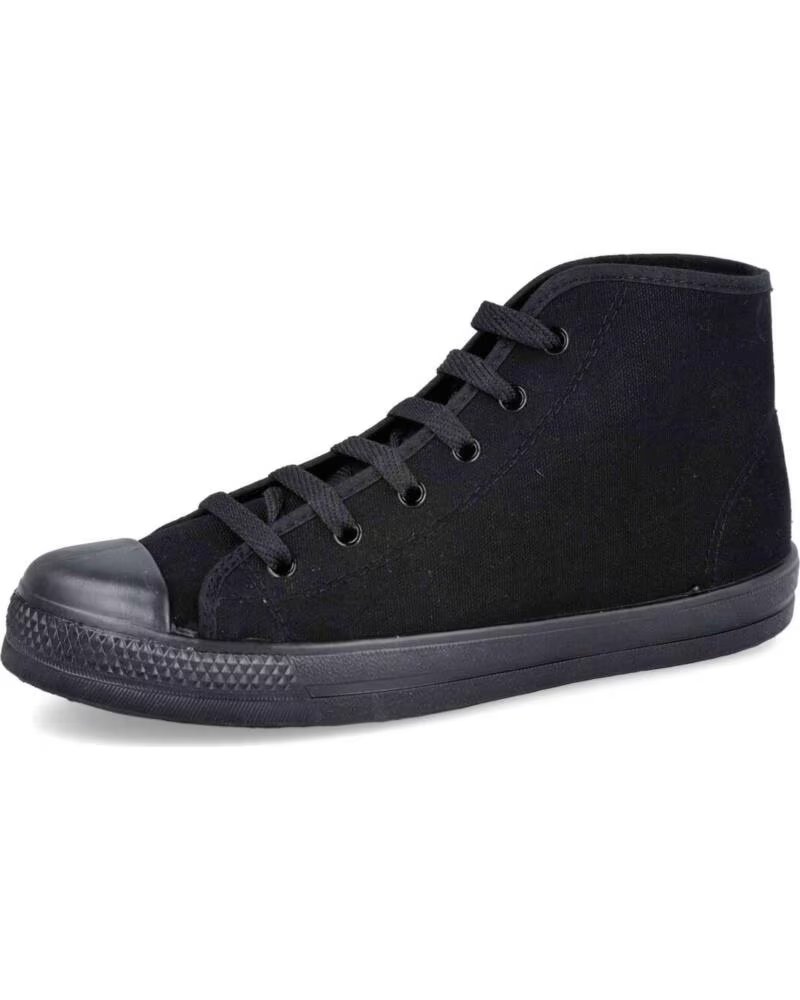 L&R SHOES STOFF-SNEAKER HIGH-TOP 070-899546 NEGRO