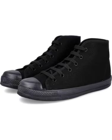 L&R SHOES STOFF-SNEAKER HIGH-TOP 070-899546 NEGRO