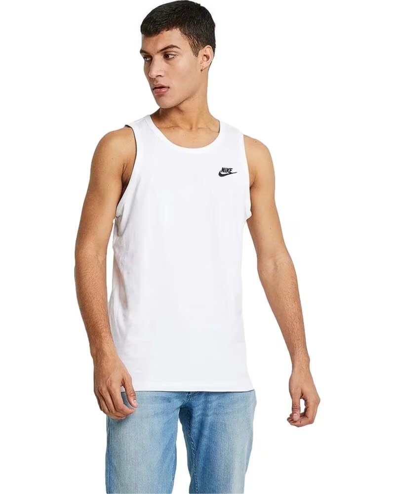NIKE CANOTTA DA UOMO BLANCO