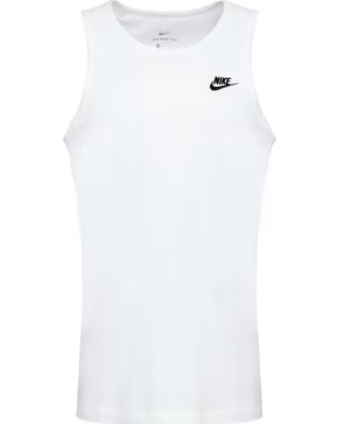 NIKE CANOTTA DA UOMO BLANCO