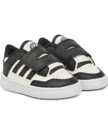 SCARPE CASUAL ADIDAS BAMBINI CBLACK-CLOWHI-FTWWHT