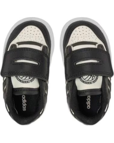 SCARPE CASUAL ADIDAS BAMBINI CBLACK-CLOWHI-FTWWHT