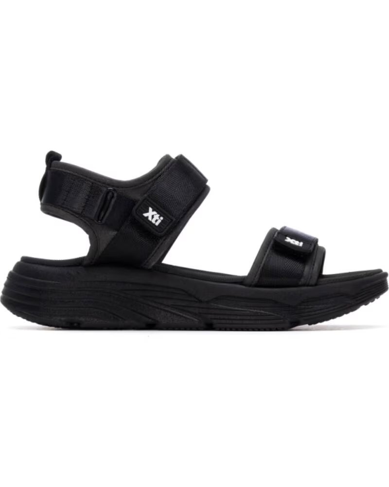 XTI sandalias planas mujer 145264 negro NEGRO