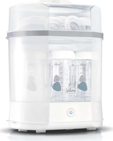 CHICCO ESTERILIZADOR DE BIBERÕES A VAPOR BRANCO 3 EM 1 BLANCO