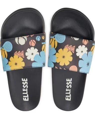 CHANCLAS ELLESSE SLIDE LS47 ESTAMPADO FLORAL 072-7720 MULTICOLOR