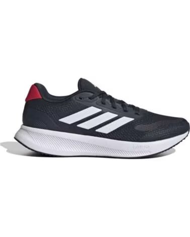 ADIDAS SCARPE DA CORSA RUNFALCON 5 JI0873 BLU MARINO CON ROSSO NEGRO