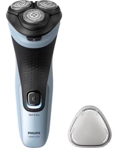 PHILIPS Afeitadora Shaver Series 3000X X3003-00- con Bateria- 2 Accesorios