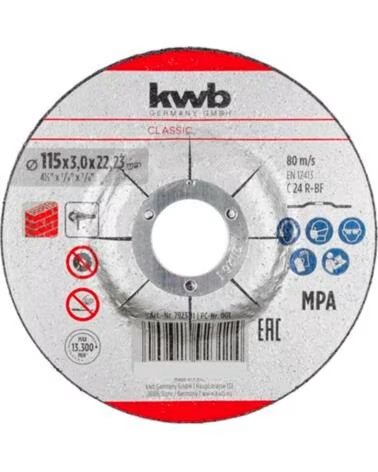 KWB STEINTRENNSCHEIBE 115MM MULTICOLOR