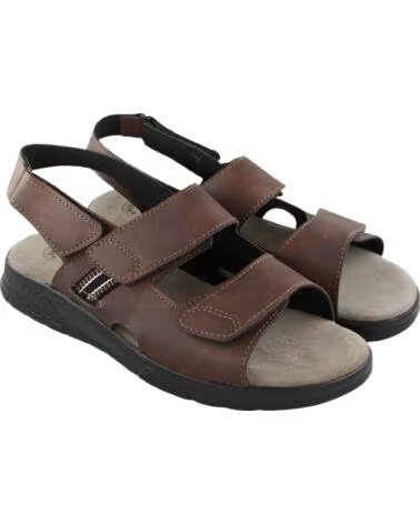 SEVILLAS Sandalia piel extra-confort BDA7902 MARRON