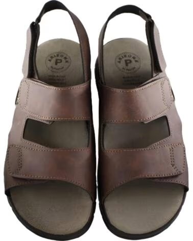 SEVILLAS Sandalia piel extra-confort BDA7902 MARRON