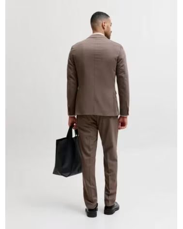 JACK AND JONES & SUIT JACKET 12181339 LIGHT BROWN MARRON CLARO