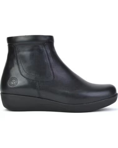 KANGAROOS STIVALETTI DONNA 425-11 PELLE NERO PIEL NEGROPIEL NEGRO