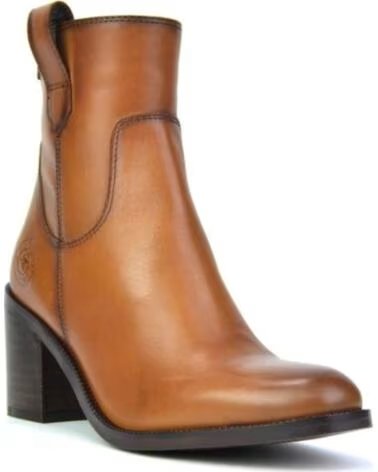 KANGAROOS DAMEN STIEFELETTEN 402-16 LEDER CAMEL PIEL CAMELPIEL
