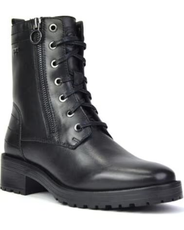 KANGAROOS STIVALETTI DONNA 393-11 PELLE PIEL NEGROPIEL NEGRO