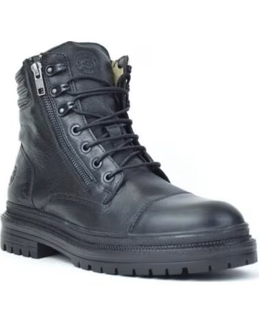 BOTTES HOMME KANGAROOS 503-11 EN CUIR PIEL NEGROPIEL NEGRO