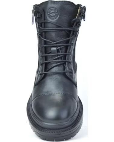 BOTTES HOMME KANGAROOS 503-11 EN CUIR PIEL NEGROPIEL NEGRO