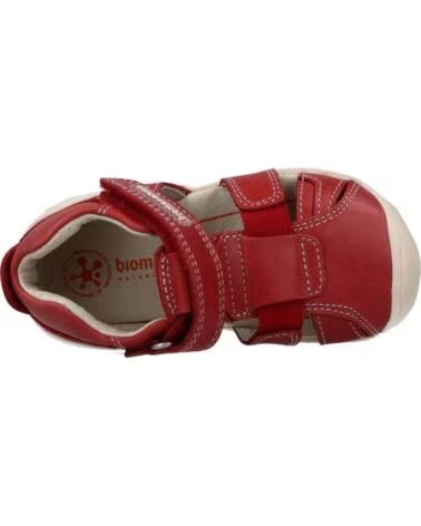 BIOMECANICS KINDERSANDALEN MODELL 202140 AUS ROTEM LEDER ROJO