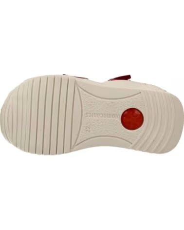 BIOMECANICS KINDERSANDALEN MODELL 202140 AUS ROTEM LEDER ROJO