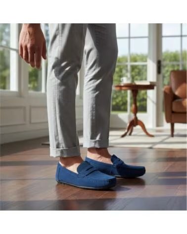 TIMBOS MOCASSINO UOMO MARINO 133228 AZUL