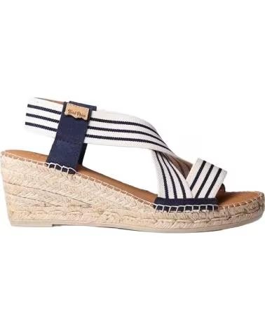 TONI PONS ESPADRILLES FEMME MODÈLE 107486 COULEUR BLEU CRU-MARI