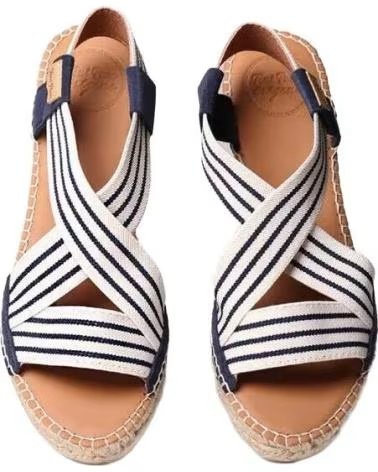 TONI PONS ESPADRILLES FEMME MODÈLE 107486 COULEUR BLEU CRU-MARI