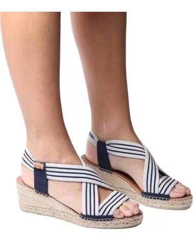 TONI PONS ESPADRILLES FEMME MODÈLE 107486 COULEUR BLEU CRU-MARI