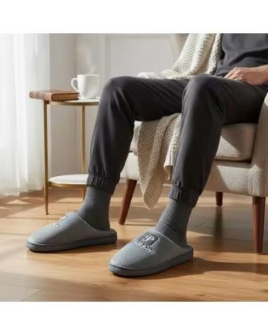 CHINELOS DE CASA HOMEM TIMBOS 132399 GRIS