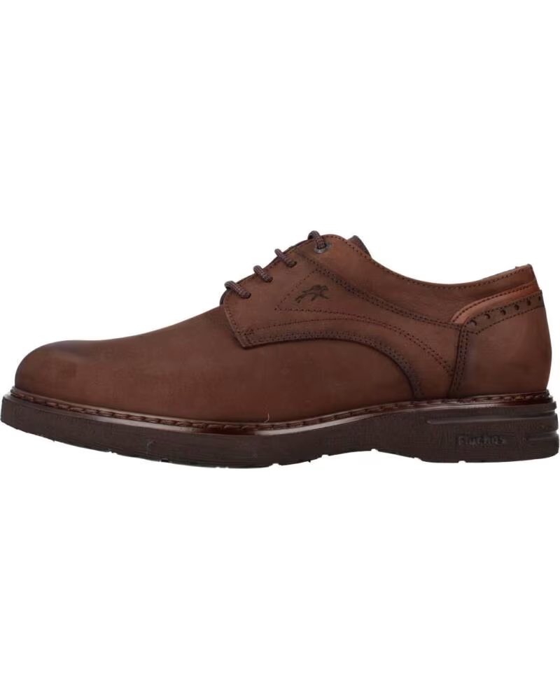 FLUCHOS HERRENSCHNÜRSCHUHE MODELL F1240 KASTANIENBRAUN CASTANO