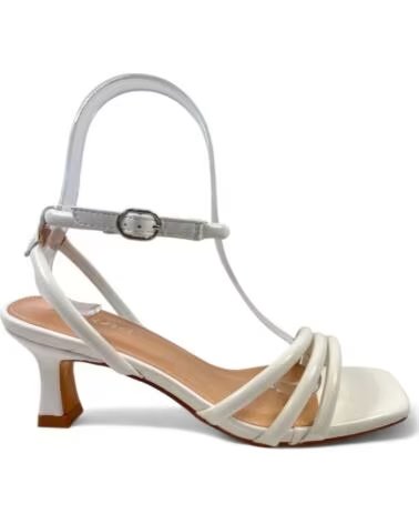 TIMBOS Sandalia tacon novia blanco 131243 BLANCO
