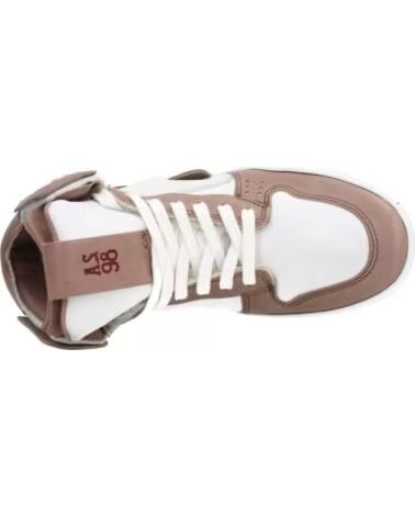 AS 98 DAMEN SNEAKER MODELL A87205 FARBE WEISS GRUNGE