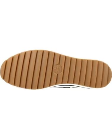 BASKETS VICTORIA TRIBU 1061123 DOUBLE EFFET CUIR KAKI VERDE