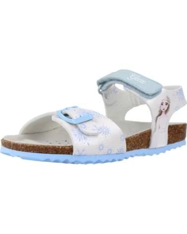 GEOX SANDALEN ADRIEL MÄDCHEN WEISS BLAU C1206